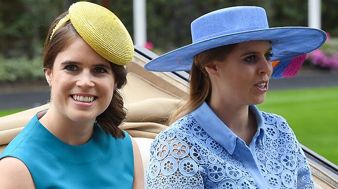 Prinzessin Eugenie (l.) und Prinzessin Beatrice.