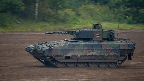 Der Schützenpanzer Puma war bei Übungen der Bundeswehr komplett ausgefallen.