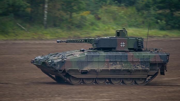 Der Schützenpanzer Puma war bei Übungen der Bundeswehr komplett ausgefallen.