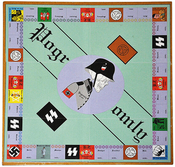 Widerlich: "Pogromly", selbstgebasteltes Brettspiel der NSU-Terroristen.