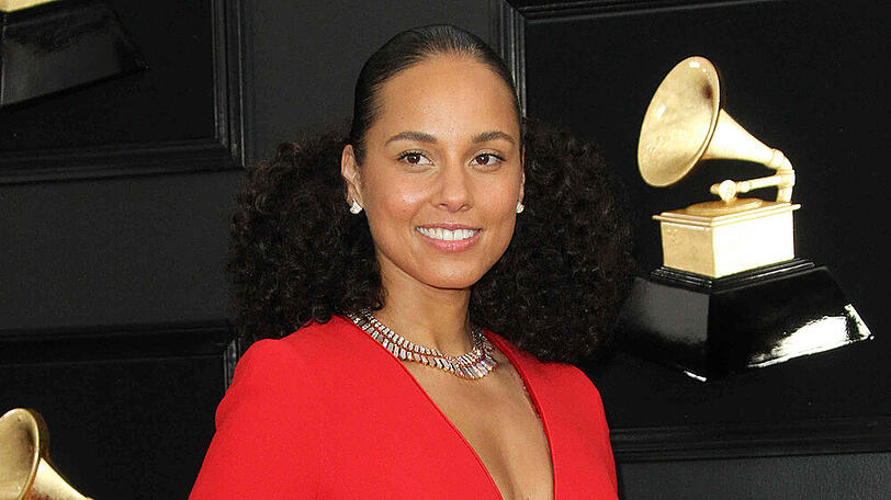Alicia Keys bei den diesjährigen Grammy Awards in Los Angeles