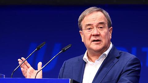 "Den Wahlkampf, die Kampagne habe ich zu verantworten und sonst niemand": CDU-Chef Armin Laschet.