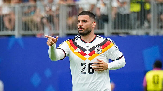 Deniz Undav erzielt gegen Curacao sein erstes WM-Tor. Deniz Undav erzielt gegen Curacao sein erstes WM-Tor.