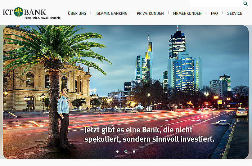 KT Bank: Die erste Bank der Euro-Zone, die sich an die Regeln des "islamic banking" hält.