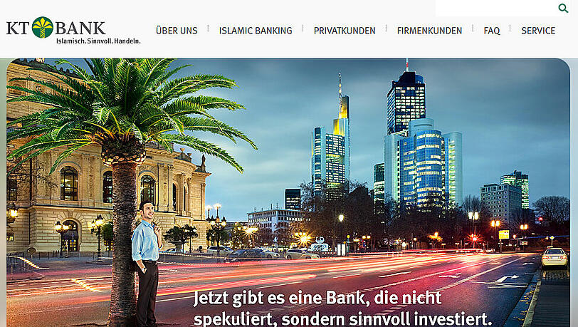 KT Bank: Die erste Bank der Euro-Zone, die sich an die Regeln des "islamic banking" hält. KT Bank: Die erste Bank der Euro-Zone, die sich an die Regeln des "islamic banking" hält.