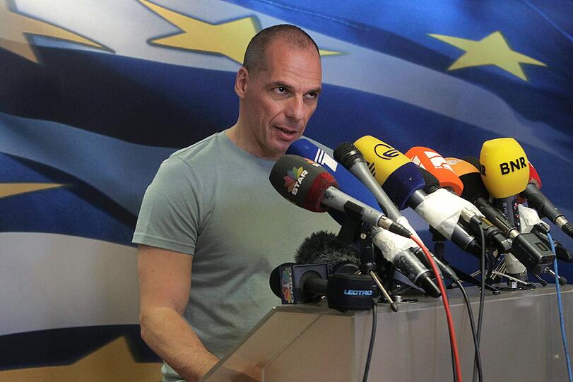 Kündigte am Montag seinen Rücktritt an: Griechenlands Finanzminister Gianis Varoufakis.