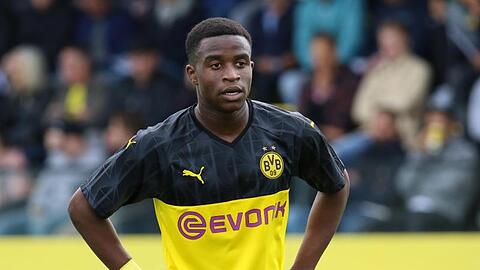 Steht kurz davor, der bis dato jüngste Bundesliga-Spieler zu werden: Dortmunds Youssoufa Moukoko.