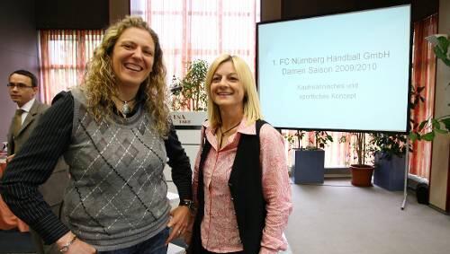 Sie stehen für den Neuanfang bei den Club-Handballerinas: Sylvia Harlander (links) und Kathrin Blacha. Sie stehen für den Neuanfang bei den Club-Handballerinas: Sylvia Harlander (links) und Kathrin Blacha.