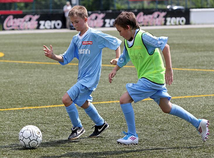 Am Vormittag wurden die Grundlagen trainiert &ndash; mal mit, mal ohne Ball. Die Bilder vom Fielmann-Camp beim TSV 1860