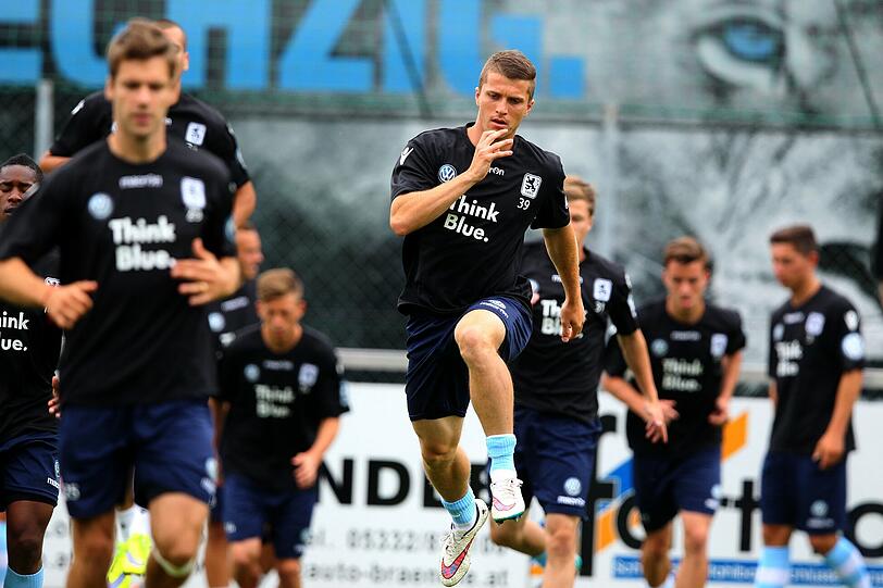 Hier sind die neuen Bilder aus dem Trainingslager in Bad Häring.