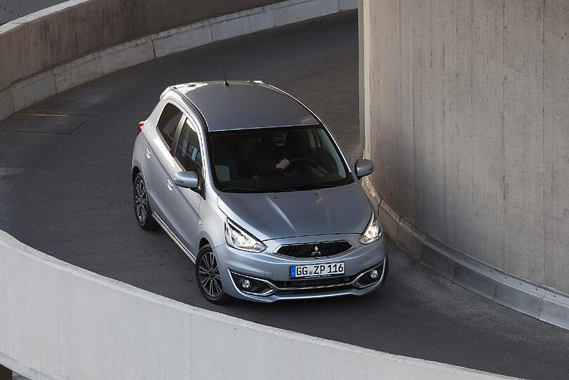 Durch die optische Überarbeitung wirkt der Mitsubishi Space Star einen ganzen Tick erwachsener und schicker.