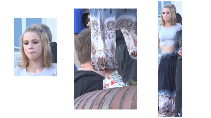 Diese Verdächtigen sollen während der G20-Ausschreitungen mit Flaschen und Steinen geworfen haben.