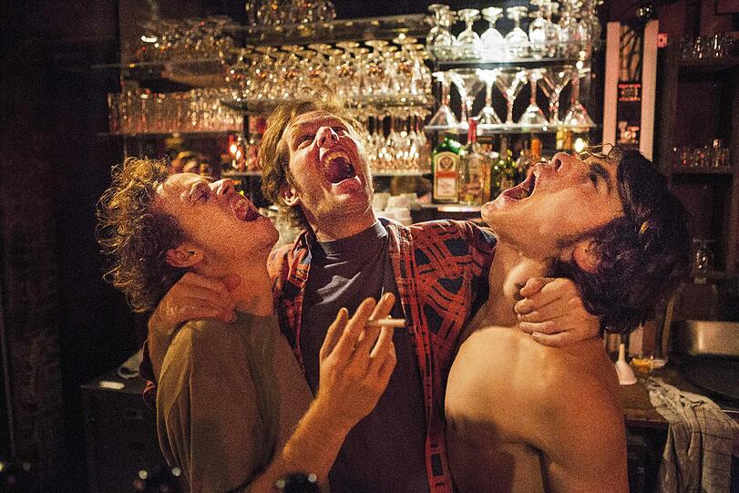 Feiern bis es weh tut: Die Brüder Jo, Frank und Davy Coppens.
