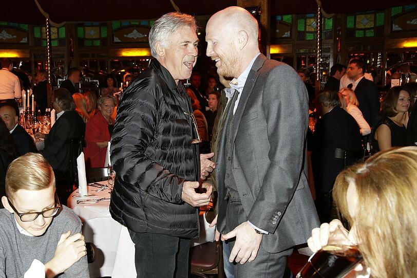 Carlo Ancelotti und Matthias Sammer.