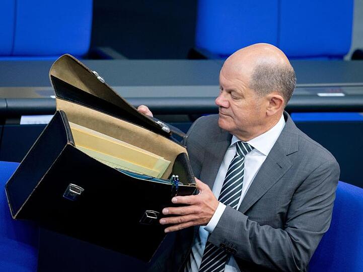 Finanzminister Olaf Scholz stellt sich am kommenden Mittwoch bei einer Sondersitzung des Finanzausschusses den Fragen der Abgeordneten.