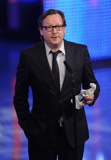 Der Schauspieler Matthias Brandt bei der Verleihung des Bayerischen Fernsehpreises 2012 - "Der Blaue Panther" in der Kategorie "Serie und Reihen".