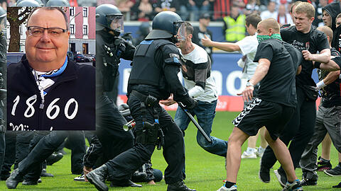 Die Spezialeinheit USK wird 30: Sie wird eingesetzt, wenn Ausschreitungen zu erwarten sind. Herbert Schröger war bei einer Ausschreitung dabei - 2007, als es zu Gewalt gegen Löwen-Fans kam.