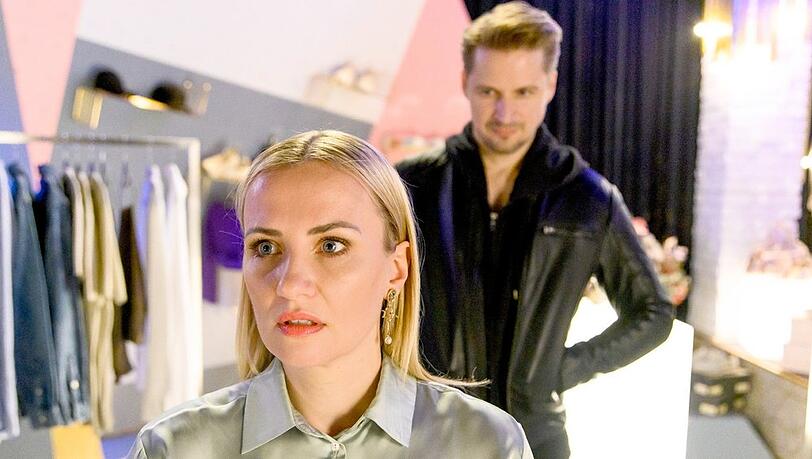 "Alles was zählt": Isabelle sieht sich geschockt Casper gegenüber.