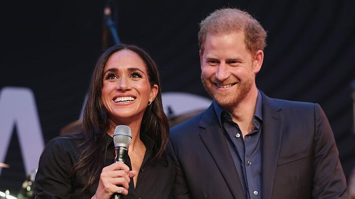 Prinz Harry und Herzogin Meghan wieder Seite an Seite.