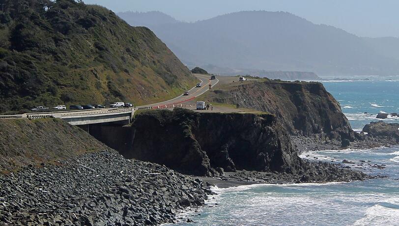 Highway 1 an der kalifornischen Pazifikküste. (Symbolbild) Highway 1 an der kalifornischen Pazifikküste. (Symbolbild)