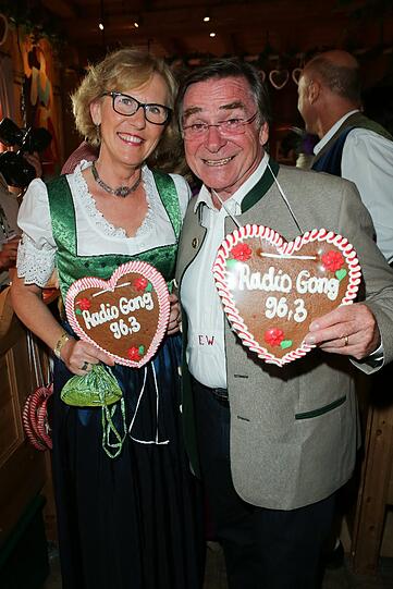 Elmar Wepper mit Ehefrau Anita Schlierf