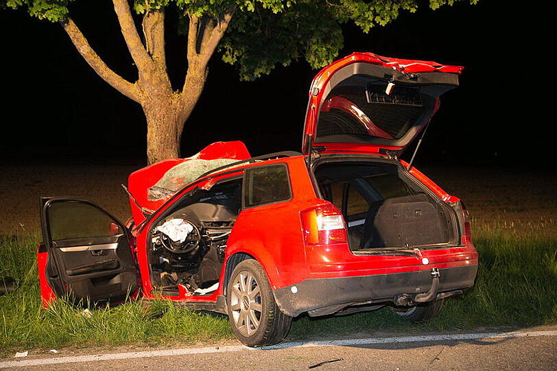 Weitere Bilder von der Unfallstelle.
