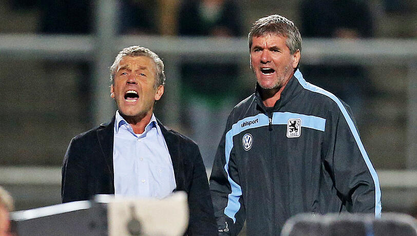 Auf der Suche nach neuen Spielern: Sportchef Florian Hinterberger (l.) und Trainer Friedhelm Funkel. Auf der Suche nach neuen Spielern: Sportchef Florian Hinterberger (l.) und Trainer Friedhelm Funkel.