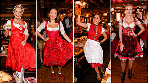 Red Damen Wiesn: Die VIP-Ladies sehen Rot und sammeln für Kinder in Not.