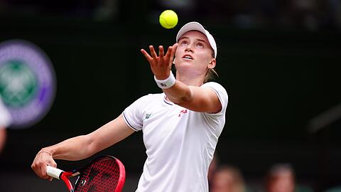 Rybakina hatte 2022 in Wimbledon ihren bisher einzigen Grand-Slam-Erfolg gefeiert.