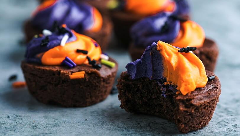 Mit diesen Cupcakes wird jede Halloween-Party zum Erfolg. Mit diesen Cupcakes wird jede Halloween-Party zum Erfolg.