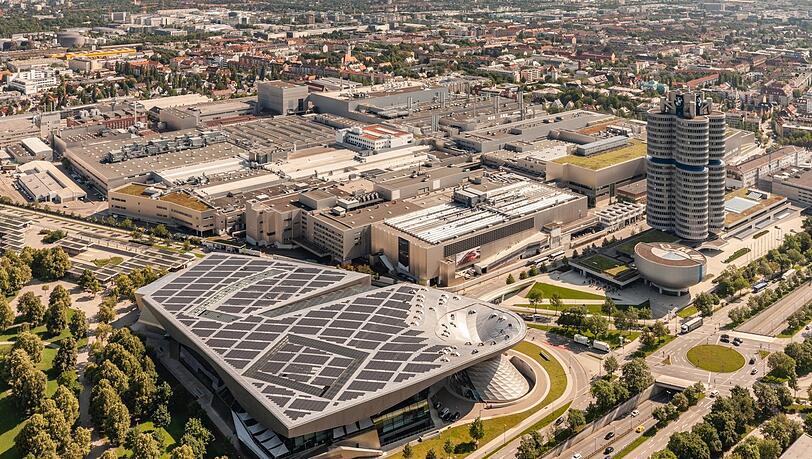 Das BMW-Werk in München.