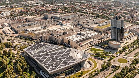 Das BMW-Werk in München.