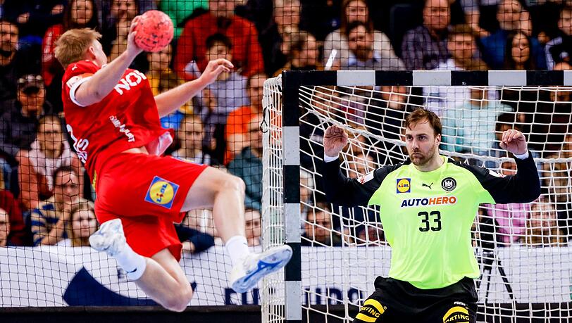 Dänemark erneut zu stark für deutsche Handballer
