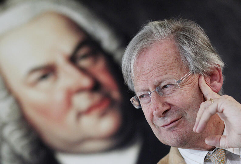 John Eliot Gardiner in Leipzig.