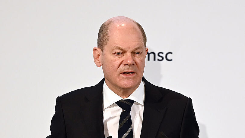 Olaf Scholz erteilt Waffenlieferungen an die Ukraine weiterhin eine Absage. Olaf Scholz erteilt Waffenlieferungen an die Ukraine weiterhin eine Absage.