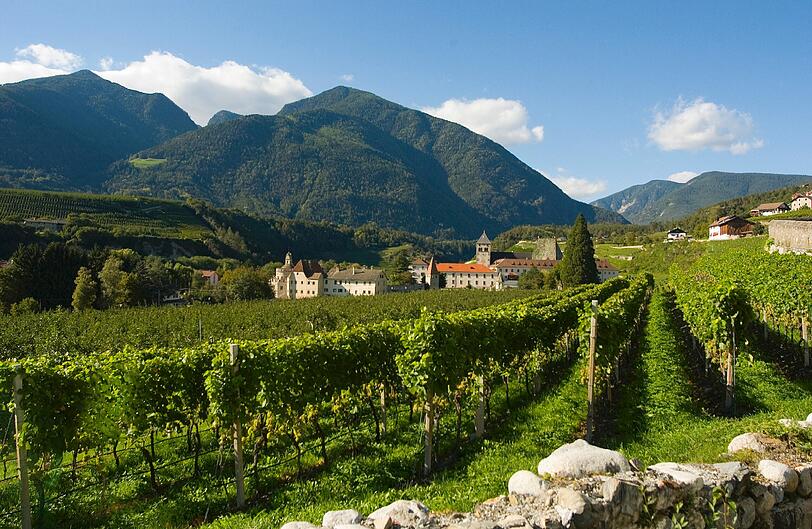Kloster Neustift mit Weingut.