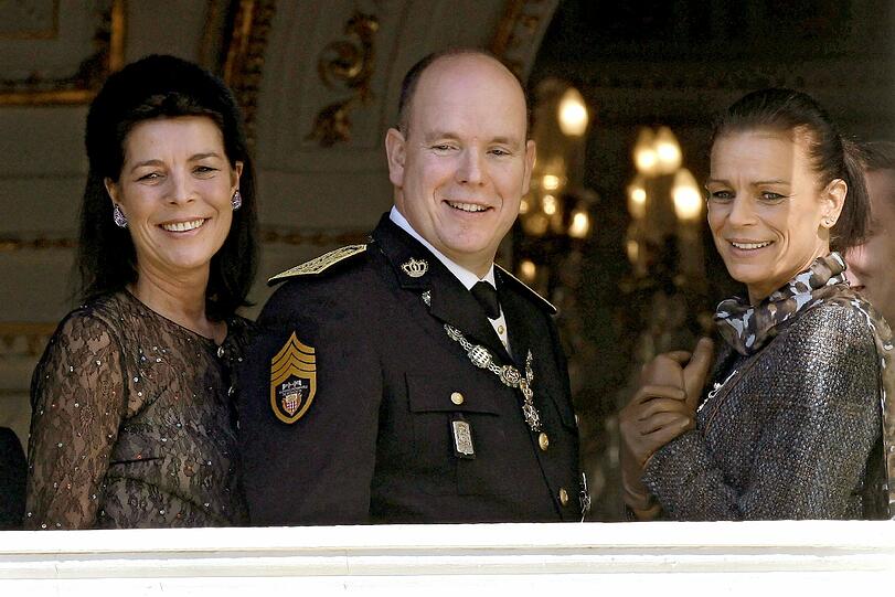 Die Monaco-Geschwister Caroline, Albert und Stéphanie