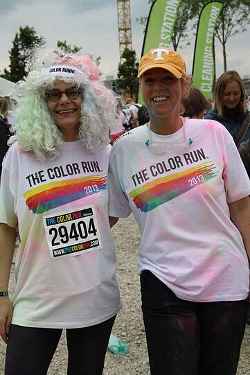 Bunter geht's nicht: Der Color Run in Riem. Die Bilder.