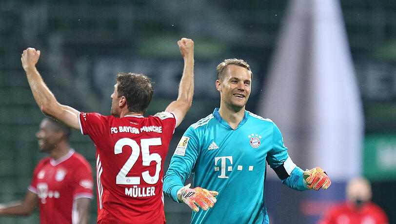 Sie greifen Kahns Bestmarken an: Thomas Müller (l.) und Manuel Neuer. Sie greifen Kahns Bestmarken an: Thomas Müller (l.) und Manuel Neuer.