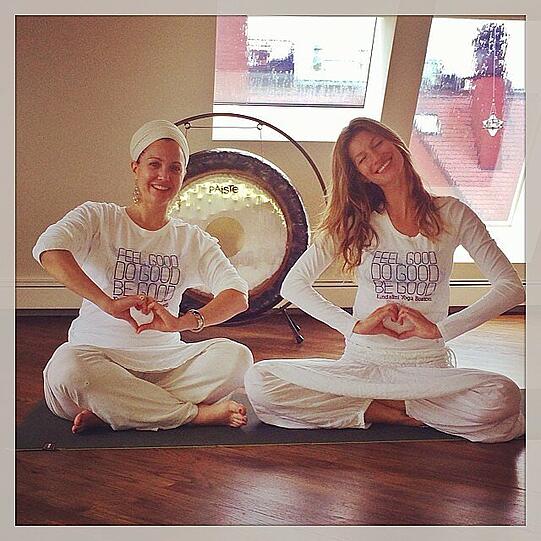 Gisele Bündchen ist ein bekennender Yoga-Fan