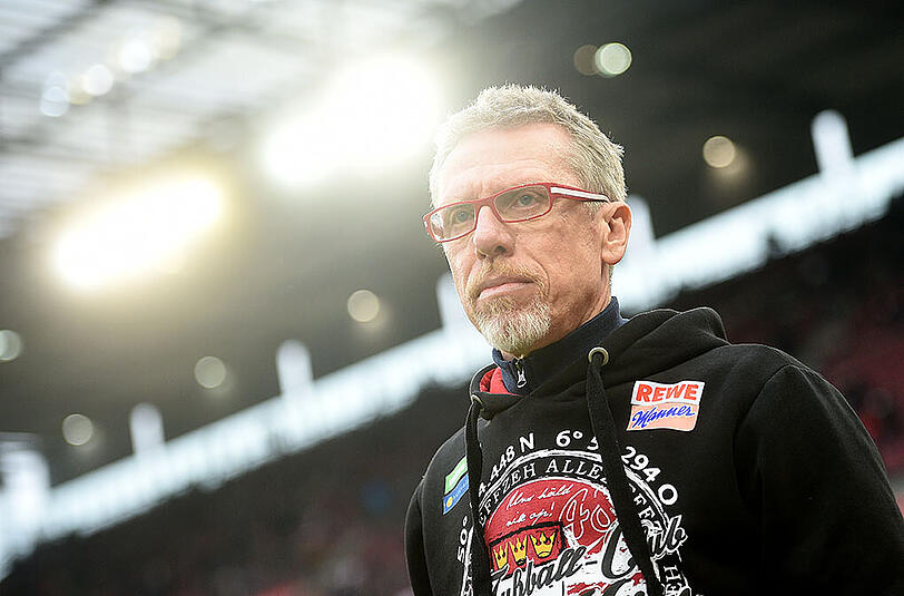 Peter Stöger hatte den 1. FC Köln im Sommer 2013 als Zweitligist übernommen und auf Anhieb in die Bundesliga geführt.