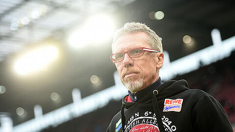 Peter Stöger hatte den 1. FC Köln im Sommer 2013 als Zweitligist übernommen und auf Anhieb in die Bundesliga geführt.