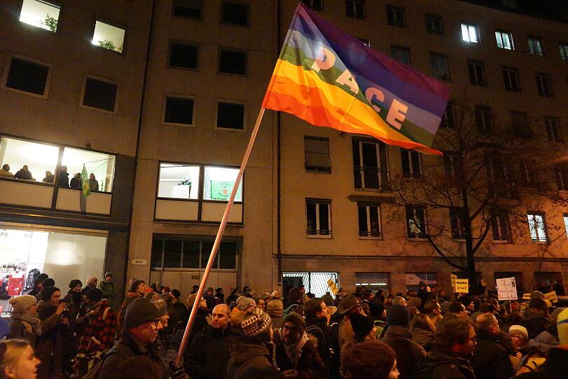 Weitere Bilder von der Demonstration.