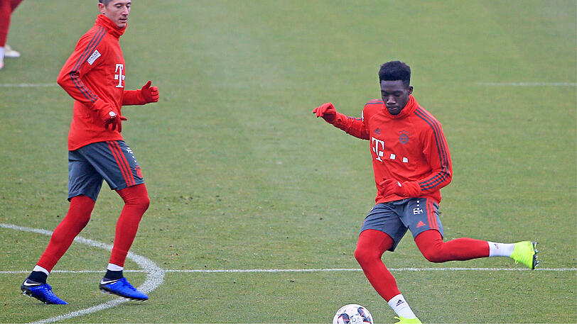 Kam aus Vancouver nach München: Alphonso Davies (re.).
