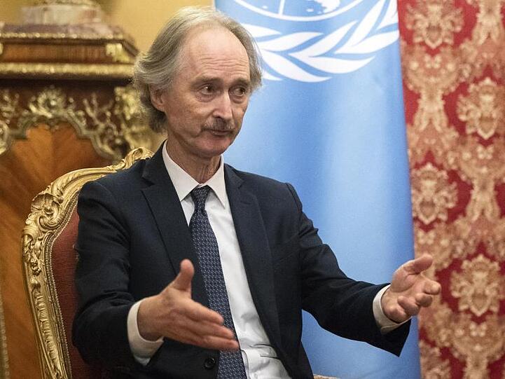 Der UN-Syrienbeauftragte Geir Pedersen.