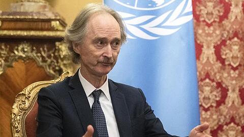 Der UN-Syrienbeauftragte Geir Pedersen.
