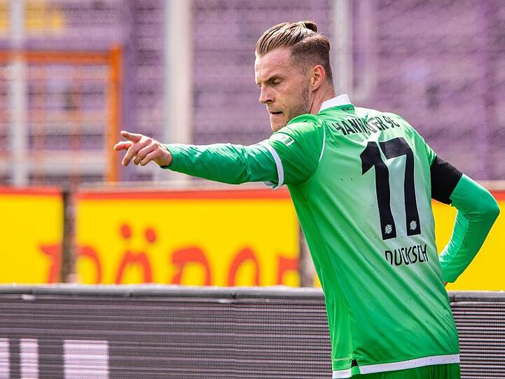 Der eingewechselte Marvin Ducksch traf für Hannover doppelt zum Sieg.