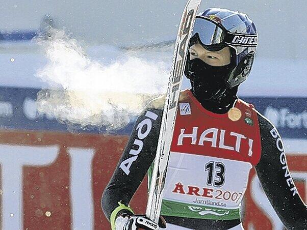 Ski-Star Maria Riesch bei klirrender Kälte. Wie gefährdet ist die Gesundheit der Athleten in Vancouver?