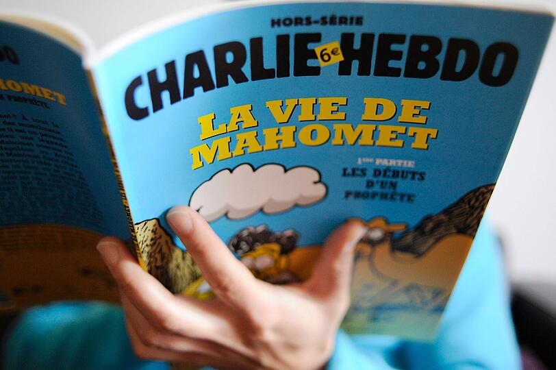 Proteste in der muslimischen Welt scheinen programmiert: Das Satire-Magazin "Charlie Hebdo" veröffentlicht neue Mohammed-Karikaturen