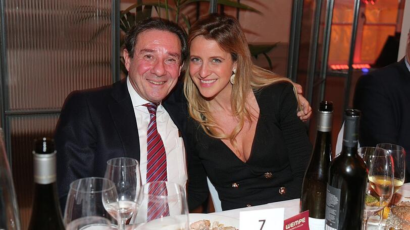 Verliebt: Bäderkönig Michael Staudinger und Linda Helen Gieseke.